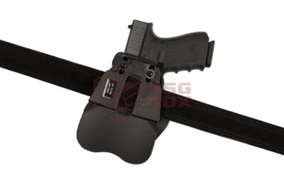 Frontline KNG Open Top Holster für Glock 19 Paddle Black - obrazek 3