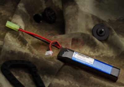 Pirate Arms LiPo 11.1V 1100mAh 20C Stock Tube Type Mini Tamiya Black - obrazek 3