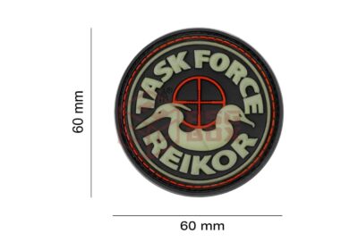JTG Task Force REIKOR Rubber Patch Glow in the Dark - obrazek 4