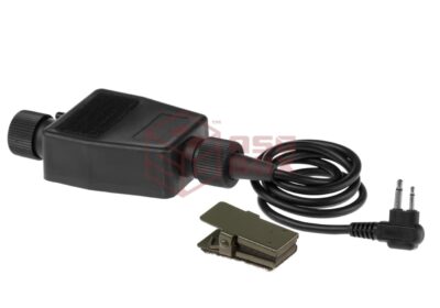 Z-Tactical zTEA PTT Motorola 2-Pin Connector Black - obrazek 3