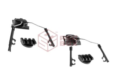 Z-Tactical Comtac Helmet Rail Adapter Set Black - obrazek 3