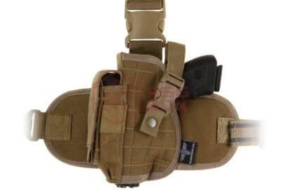 Invader Gear Dropleg Holster Left Coyote - obrazek 3