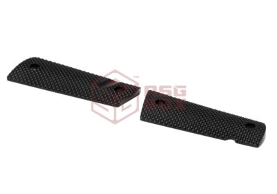 Madbull M1911 Golf Ball Dimple Pattern Custom Grip Black - obrazek 3