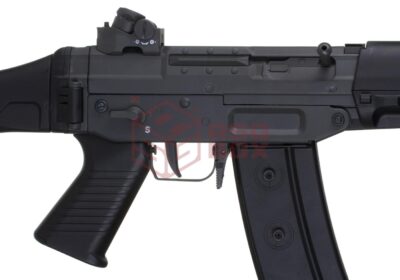 Jing Gong SG550 Full Metal Blowback Black - obrazek 3