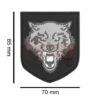 JTG Wolf Shield Rubber Patch Grey OD-TM-10345010000 13064 asgbox.pl