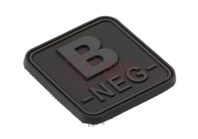 JTG Bloodtype Square Rubber Patch B Neg Blackops - obrazek 4