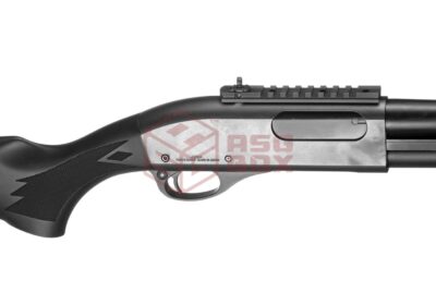 Tokyo Marui M870 Tactical Gas Shotgun Black - obrazek 3
