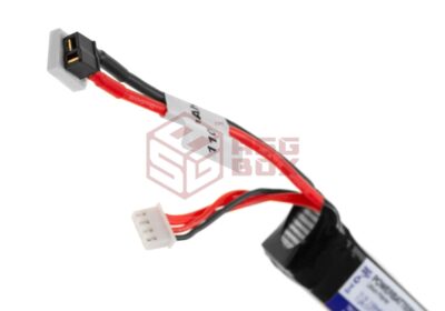 Pirate Arms LiPo 11.1V 1100mAh 20C Stock Tube Type Mini T-Plug Black - obrazek 2
