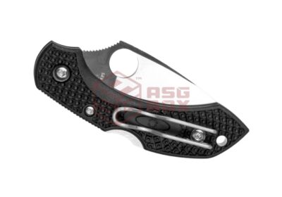 Spyderco C28 Dragonfly2 Lightweight Plain Edge Folder Black - obrazek 3