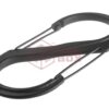 Nite Ize S-Biner Plastic #10 Black OD-TM-10376606000 14111 SBP10-03-01BG asgbox.pl