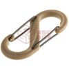 Nite Ize S-Biner Plastic #2 Coyote OD-TM-10376730100 14115 SBP2-03-28BG asgbox.pl