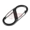 Nite Ize S-Biner Steel #2 Black OD-TM-10376906000 14121 SB2-03-01 asgbox.pl