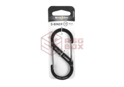 Nite Ize S-Biner Steel #4 Black - obrazek 3