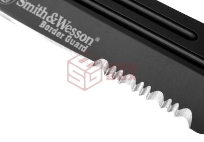 Border Guard SWBG2TS Serrated Tanto Folder Black - obrazek 6