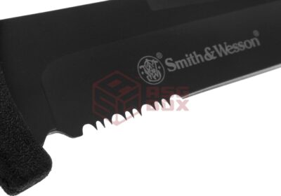 SW7S Fixed Blade Serrated Tanto Black - obrazek 5