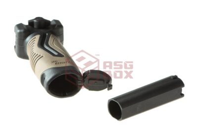 IMI Defense OVG Overmolding Vertical Grip Black/Tan - obrazek 4