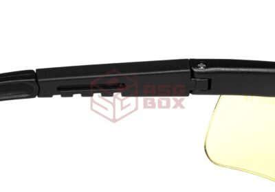 Shooting Glasses Yellow Black - obrazek 4