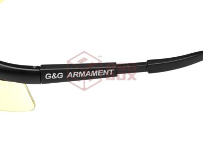 Shooting Glasses Yellow Black - obrazek 5