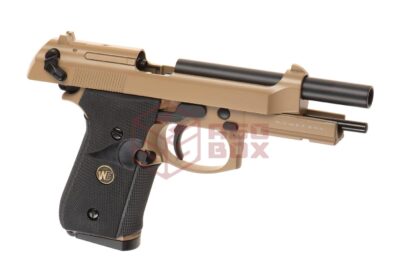 WE M9 A1 Full Metal Co2 Desert - obrazek 3