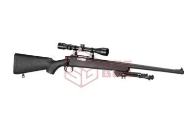 Snow Wolf VSR-10 Bolt-Action Sniper Rifle Set Black - obrazek 3