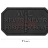 JTG Never Forget Rubber Patch Blackops OD-TM-10472806400 17563 asgbox.pl