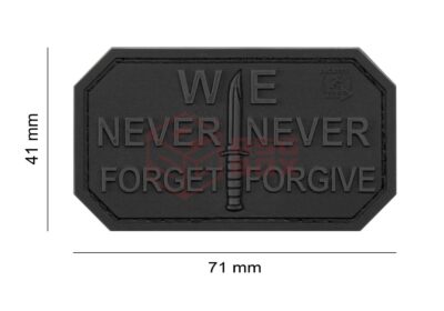 JTG Never Forget Rubber Patch Blackops - obrazek 4