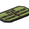JTG Never Forget Rubber Patch Forest OD-TM-10472821400 17562 asgbox.pl