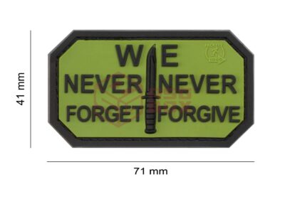 JTG Never Forget Rubber Patch Forest - obrazek 4