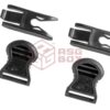 FMA Goggle Swivel Clips 19mm Black OD-TM-10480706000 17744 asgbox.pl