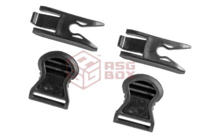 FMA Goggle Swivel Clips 19mm Black - obrazek 3
