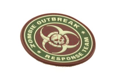 JTG Zombie Outbreak Rubber Patch Brown - obrazek 4