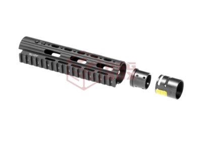 Leapers AR-15 7.2 Inch Super Slim Free Float Handguard Black - obrazek 3
