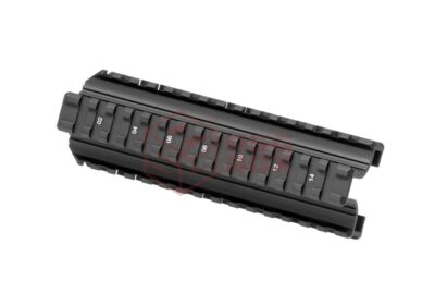 Leapers AK47 YU Quad Rail Handguard Black - obrazek 4