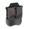 Frontline Polymer Double Pistol Mag Paddle Pouch Black OD-TM-10496806000 18251 asgbox.pl