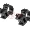 Pirate Arms 25.4mm High Type Mount Rings Black OD-TM-10498006000 18348 asgbox.pl