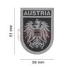Clawgear Austria Patch Black OD-TM-10498806000 22679 asgbox.pl