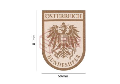 Clawgear Bundesheer Patch Desert - obrazek 4