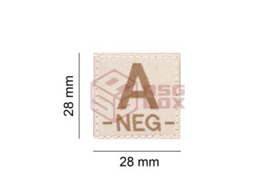 Clawgear A Neg Bloodgroup Patch Desert - obrazek 4