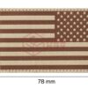 Clawgear USA Reversed Flag Patch Desert OD-TM-10500631000 20992 asgbox.pl
