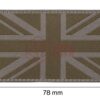 Clawgear Great Britain Flag Patch RAL7013 OD-TM-10500733200 20989 asgbox.pl