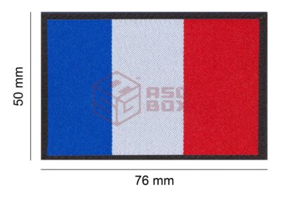 Clawgear France Flag Patch Multicolor - obrazek 4