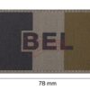 Clawgear Belgium Flag Patch RAL7013 OD-TM-10501033200 20957 asgbox.pl