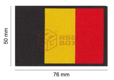 Clawgear Belgium Flag Patch Multicolor - obrazek 4