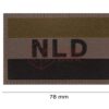 Clawgear Netherlands Flag Patch RAL7013 OD-TM-10501233200 20977 asgbox.pl