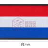 Clawgear Netherlands Flag Patch Multicolor OD-TM-10501250000 18454 asgbox.pl