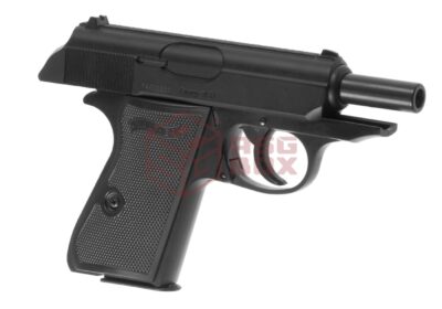 Walther PPK/S Metal Slide Spring Gun Black - obrazek 3