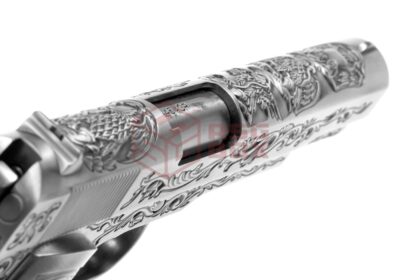 WE M1911 Etched Full Metal GBB Silver - obrazek 5