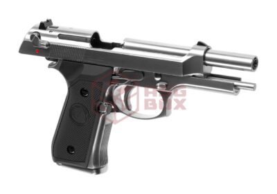 WE M9 A1 V2 Full Metal GBB Silver - obrazek 3