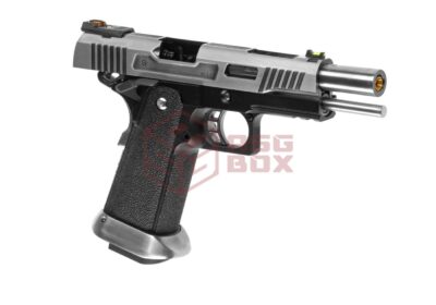 WE Hi-Capa 5.1 Force Full Metal GBB Silver - obrazek 3