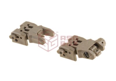 FMA Gen 3 Flip-Up Sights Dark Earth - obrazek 3